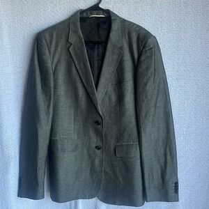 Shipley and Halmos size 40 gray dress coat made in Portugal